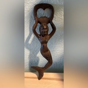 Mermaid Cast Iron Bottle Opener